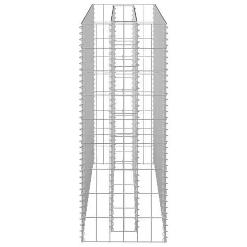 Gabionska sadilica od pocinčanog čelika 90 x 30 x 90 cm - 90 x 30 x 90 cm 1 Cijena