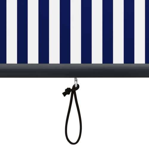Vanjska roleta 100 x 250 cm plavo-bijela - Plava i bijela 100 x 250 cm Cijena