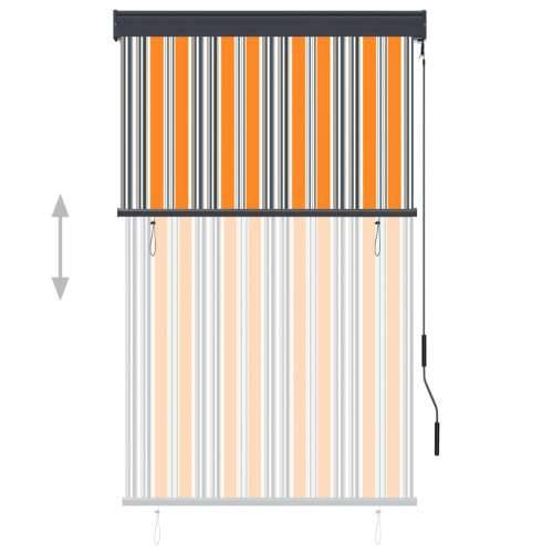 Vanjska roleta 100 x 250 cm žuto-bijela - Žuta i plava 100 x 250 cm Cijena