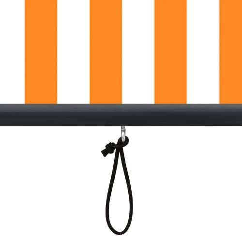 Vanjska roleta 100 x 250 cm bijelo-narančasta - Narančasta i bijela 100 x 250 cm Cijena