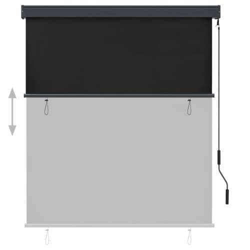 Vanjska roleta 140 x 250 cm antracit - Antracit 140 x 250 cm Cijena