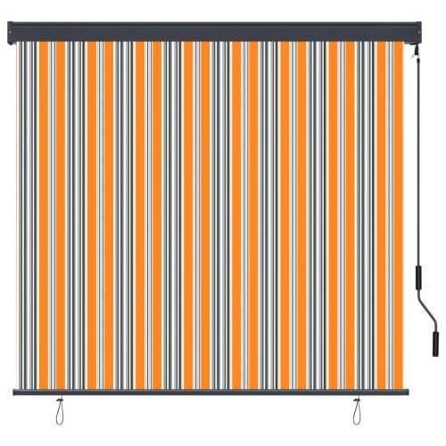 Vanjska roleta 160 x 250 cm žuto-bijela - Žuta i plava 160 x 250 cm Cijena