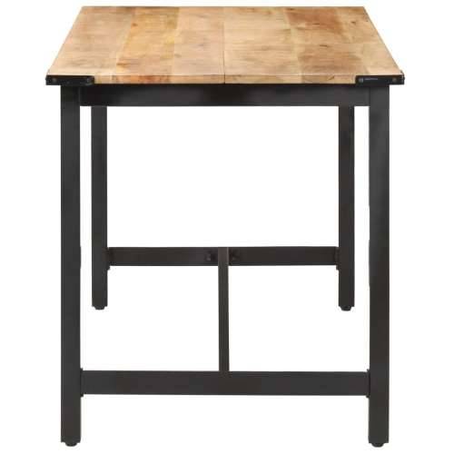 Blagovaonski stol od masivnog grubog drva manga 140x70x76 cm - 140 x 70 x 76 cm 1 Cijena