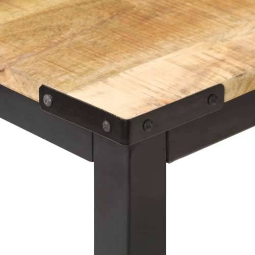 Blagovaonski stol od masivnog grubog drva manga 140x70x76 cm - 140 x 70 x 76 cm 1 Cijena