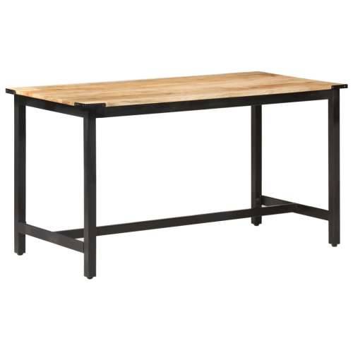 Blagovaonski stol od masivnog grubog drva manga 140x70x76 cm - 140 x 70 x 76 cm 1 Cijena