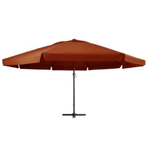 Vrtni suncobran s aluminijskim stupom 600 cm terakota - Terakota 600 cm 1 Cijena