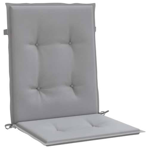 Jastuci za vrtne stolice 2 kom sivi od tkanine Oxford Cijena