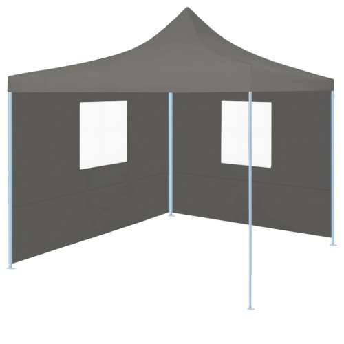Profesionalni sklopivi šator za zabave 2 x 2 m čelični antracit Cijena