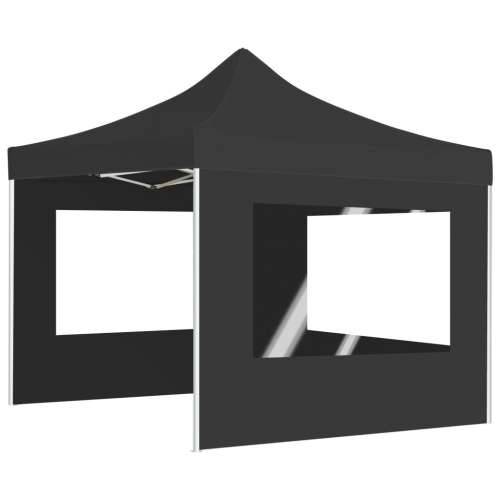 Sklopivi šator za zabave sa zidovima aluminijski 2x2 m antracit Cijena