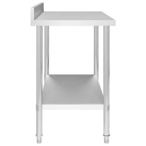 Kuhinjski radni stol 100 x 60 x 93 cm od nehrđajućeg čelika Cijena