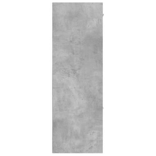 Ormarić za pohranu siva boja betona 60 x 29,5 x 90 cm drveni Cijena