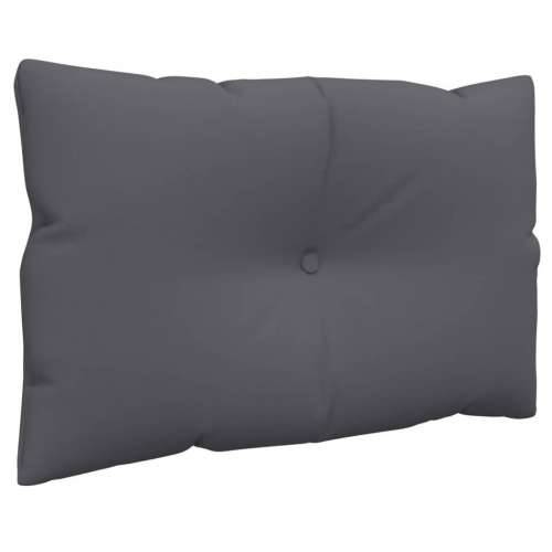 Jastuci za palete 3 kom antracit od tkanine Cijena