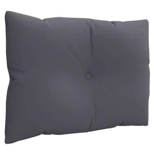 Jastuci za palete 3 kom antracit od tkanine Cijena