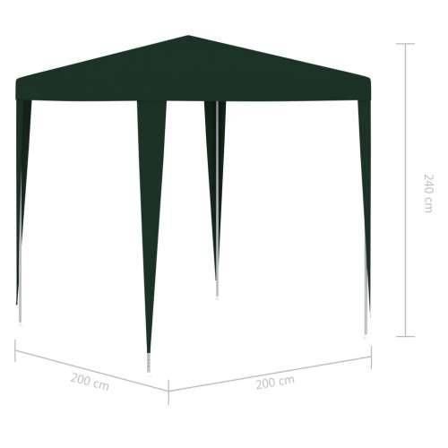 Profesionalni šator za zabave 2 x 2 m zeleni Cijena
