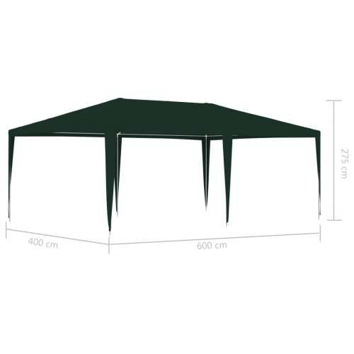 Profesionalni šator za svadbe - šator za zabave 4 x 6 m zeleni 90 g/m²  - Zelena 4 x 6 m 1 Cijena