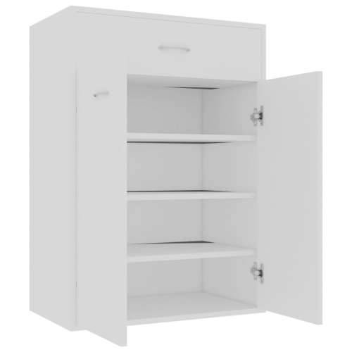 Ormarić za cipele bijeli 60 x 35 x 84 cm od konstruiranog drva - Bijela 1 Cijena