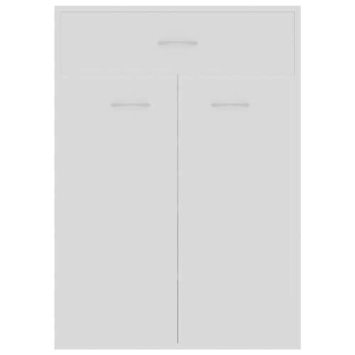 Ormarić za cipele bijeli 60 x 35 x 84 cm od konstruiranog drva - Bijela 1 Cijena