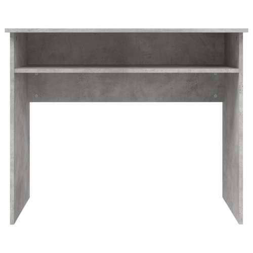 Radni stol siva boja betona 90 x 50 x 74 cm konstruirano drvo - Beton siva Cijena