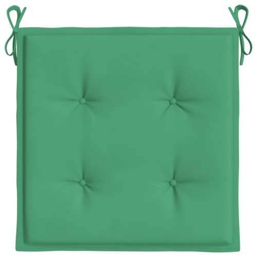 Jastuci za vrtne stolice 2 kom zeleni 50x50x3 cm tkanina Oxford Cijena