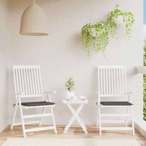 Jastuci za vrtne stolice 2 kom antracit 50x50x4 cm od tkanine - Antracit 50 x 50 x 3 cm 2 Cijena