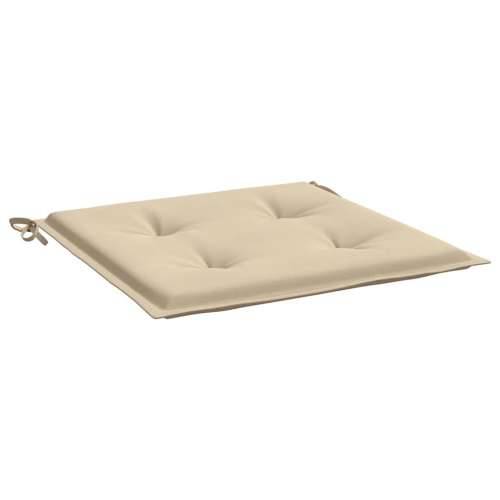 Jastuci za vrtne stolice 2 kom bež 50x50x4 cm od tkanine Oxford - Bež 50 x 50 x 3 cm 2 Cijena