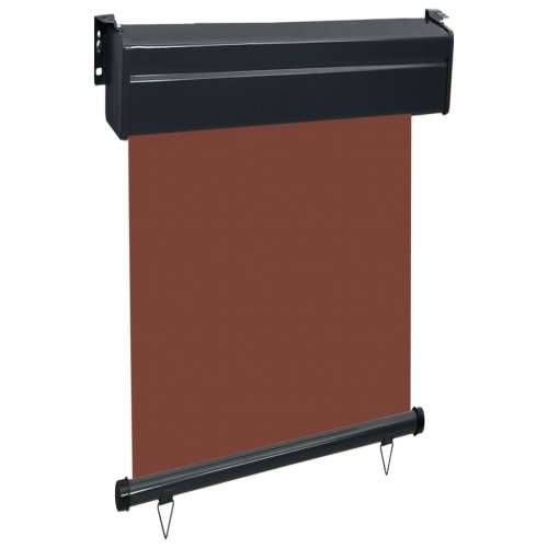 Balkonska bočna tenda 65 x 250 cm smeđa - Smeđa 65 x 250 cm 1 Cijena