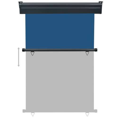 Balkonska bočna tenda 125 x 250 cm plava - Plava 125 x 250 cm 1 Cijena