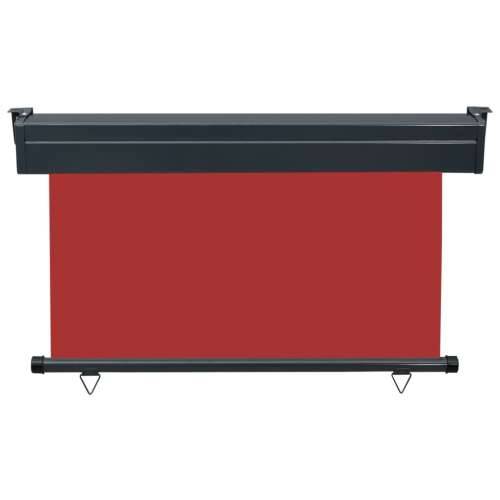 Balkonska bočna tenda 125 x 250 cm crvena - Crvena 125 x 250 cm 1 Cijena