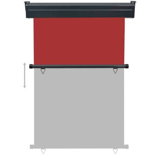 Balkonska bočna tenda 125 x 250 cm crvena - Crvena 125 x 250 cm 1 Cijena