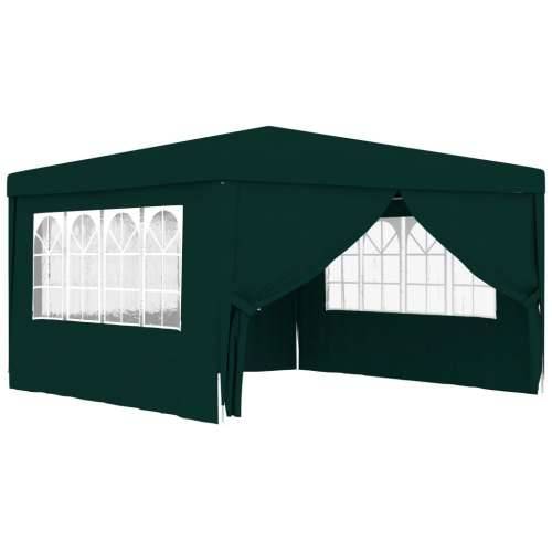 Profesionalni šator za zabave 4 x 4 m zeleni 90 g/m² Cijena