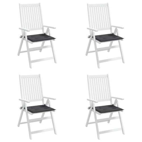 Jastuci za vrtne stolice 4 kom antracit 40x40x4 cm od tkanine - Antracit 40 x 40 x 3 cm 4 Cijena