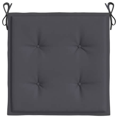 Jastuci za vrtne stolice 4 kom antracit 40x40x4 cm od tkanine - Antracit 40 x 40 x 3 cm 4 Cijena