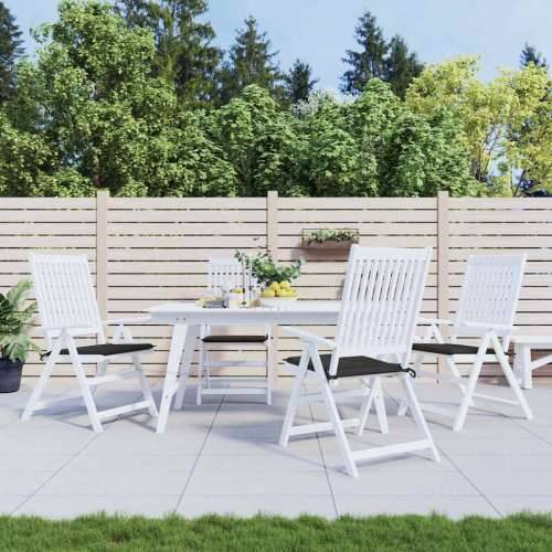 Jastuci za vrtne stolice 4 kom crni 40x40x4 cm od tkanine - Crna 40 x 40 x 3 cm 4 Cijena