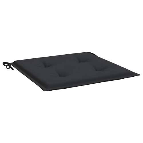 Jastuci za vrtne stolice 4 kom crni 40x40x4 cm od tkanine - Crna 40 x 40 x 3 cm 4 Cijena