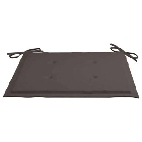 Jastuci za vrtne stolice 4 kom smeđesivi 40x40x4 cm od tkanine - Sivo-smeđa 40 x 40 x 3 cm 4 Cijena
