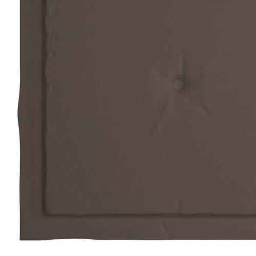 Jastuci za vrtne stolice 4 kom smeđesivi 40x40x4 cm od tkanine - Sivo-smeđa 40 x 40 x 3 cm 4 Cijena