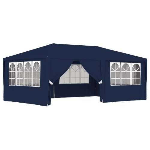 Profesionalni šator za zabave 4 x 6 m plavi 90 g/m² Cijena