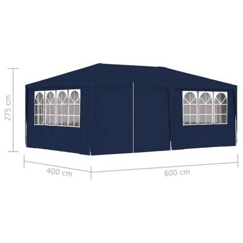 Profesionalni šator za zabave 4 x 6 m plavi 90 g/m² Cijena
