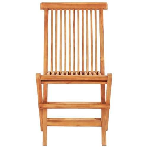 3-dijelni sklopivi bistro set od masivne tikovine Cijena