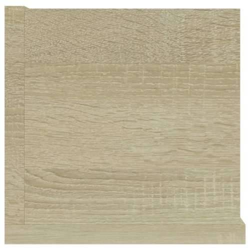 Zidna polica za CD-ove boja hrasta 100 x 18 x 18 cm drvena - sonoma hrast 1 Cijena