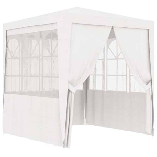 Profesionalni šator za zabave 2 x 2 m bijeli 90 g/m²