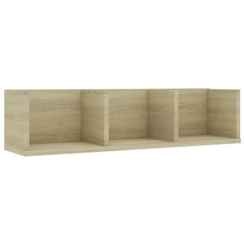 Zidna polica za CD-ove boja hrasta 75x18x18cm konstruirano drvo - sonoma hrast 1 Cijena