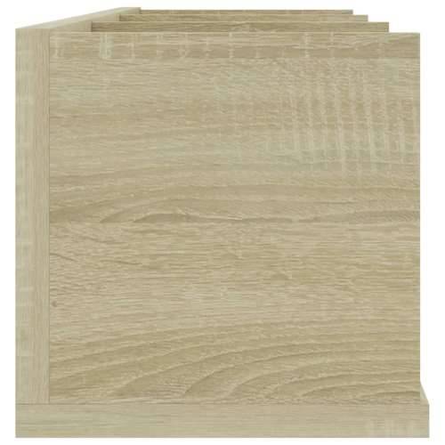 Zidna polica za CD-ove boja hrasta 75x18x18cm konstruirano drvo - sonoma hrast 1 Cijena