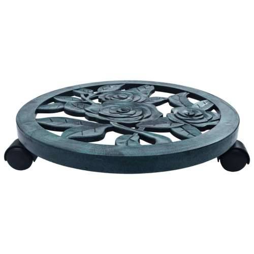 Kolica za biljke 6 kom zelena 38 cm plastična - Zelena 38 cm 6 Cijena