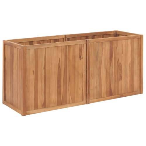 Vrtna posuda za sadnju 150 x 50 x 70 cm od masivne tikovine  - 150 x 50 x 70 cm 1 Cijena