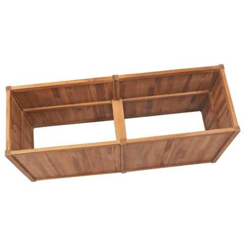 Vrtna posuda za sadnju 150 x 50 x 70 cm od masivne tikovine  - 150 x 50 x 70 cm 1 Cijena