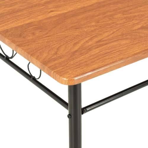 Blagovaonski stol smeđi 120 x 70 x 75 cm MDF Cijena