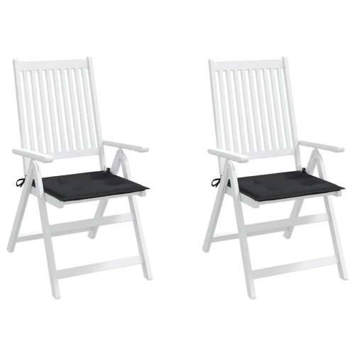 Jastuci za vrtne stolice 2 kom crni 50x50x4 cm tkanina Oxford - Crna 50 x 50 x 3 cm 2 Cijena