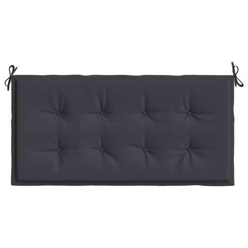 Jastuk za vrtnu klupu crni 100x50x4 cm od tkanine Oxford - Crna 100 x 50 x 3 cm 1 Cijena