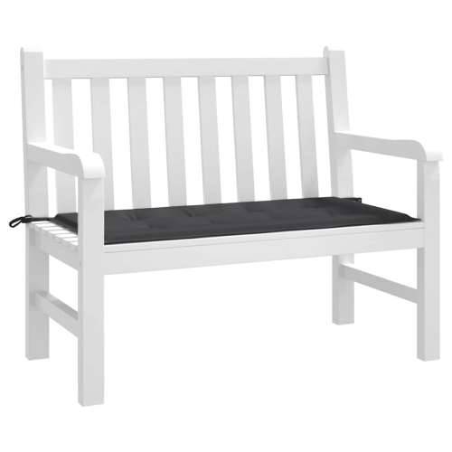 Jastuk za vrtnu klupu crni 120x50x4 cm od tkanine Oxford - Crna 120 x 50 x 3 cm 1 Cijena